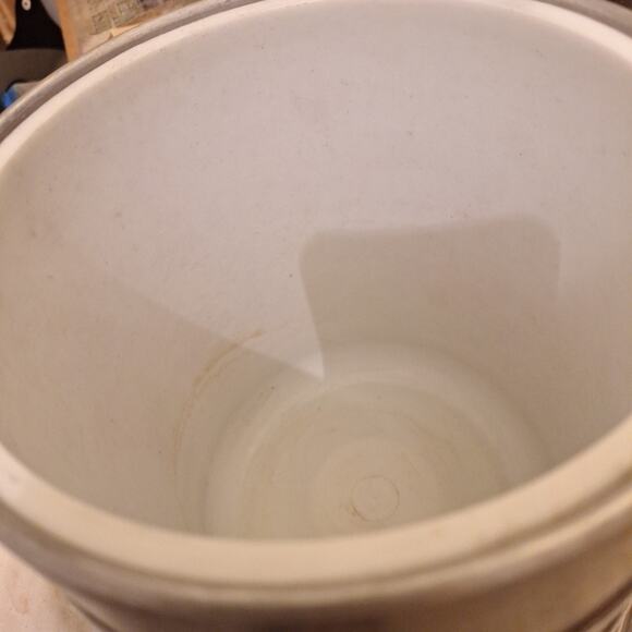 Pewter 10" Lidded Ice Bucket Tankard Top - Picture 5 of 5